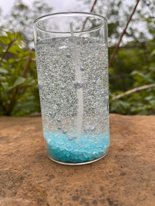 Glow In The Dark Ocean Gel Candle